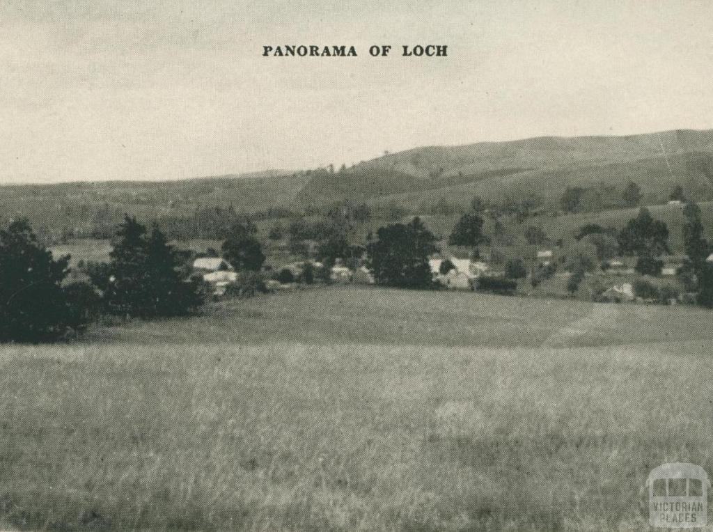 Panorama of Loch, 1951