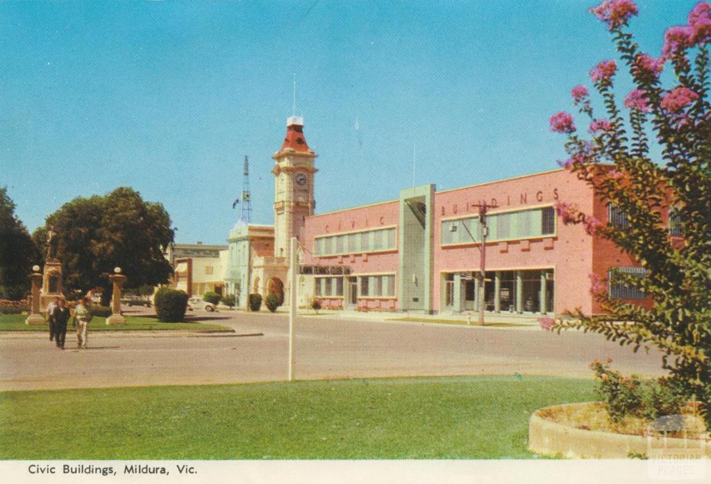 Civic Buildings, Mildura, 1964