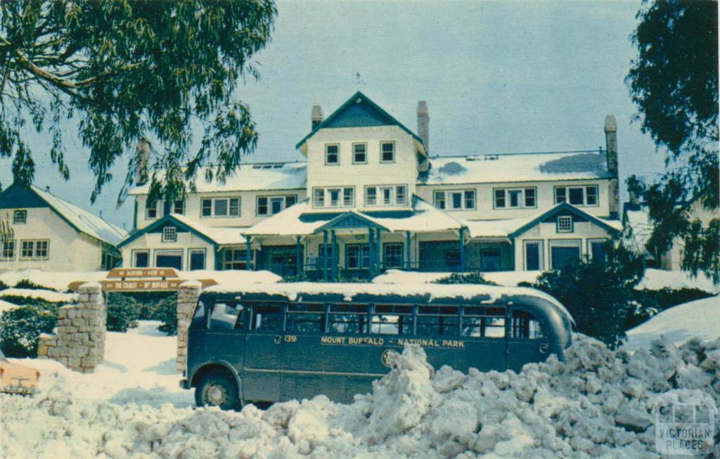 Wintertime at Mount Buffalo Chalet