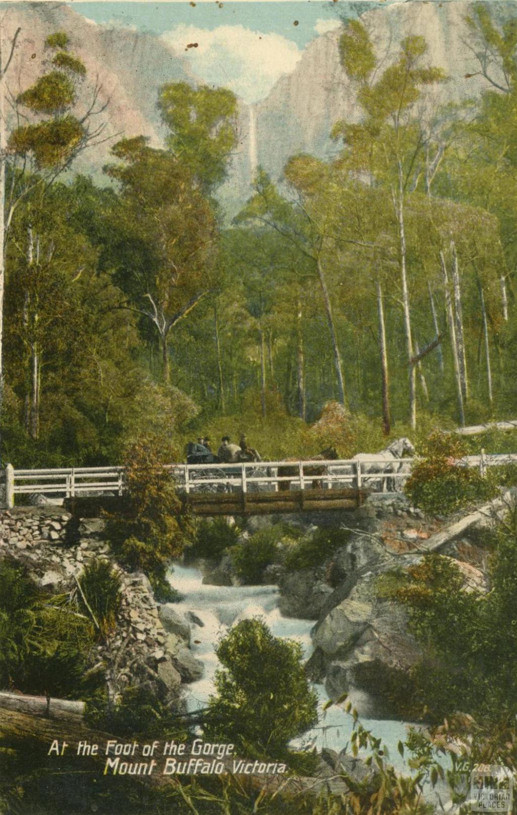 At the foot of the Gorge, Mount Buffalo