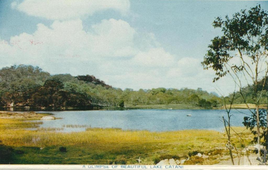 A Glimpse of Beautiful Lake Catani, Mount Buffalo, 1958