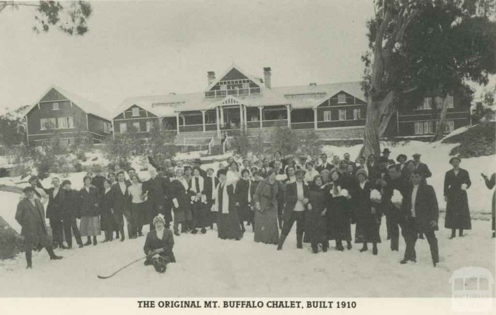 The Mount Buffalo Chalet, built 1910