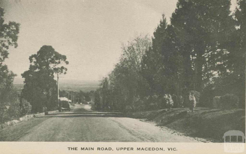 The Main Road, Upper Macedon, 1949