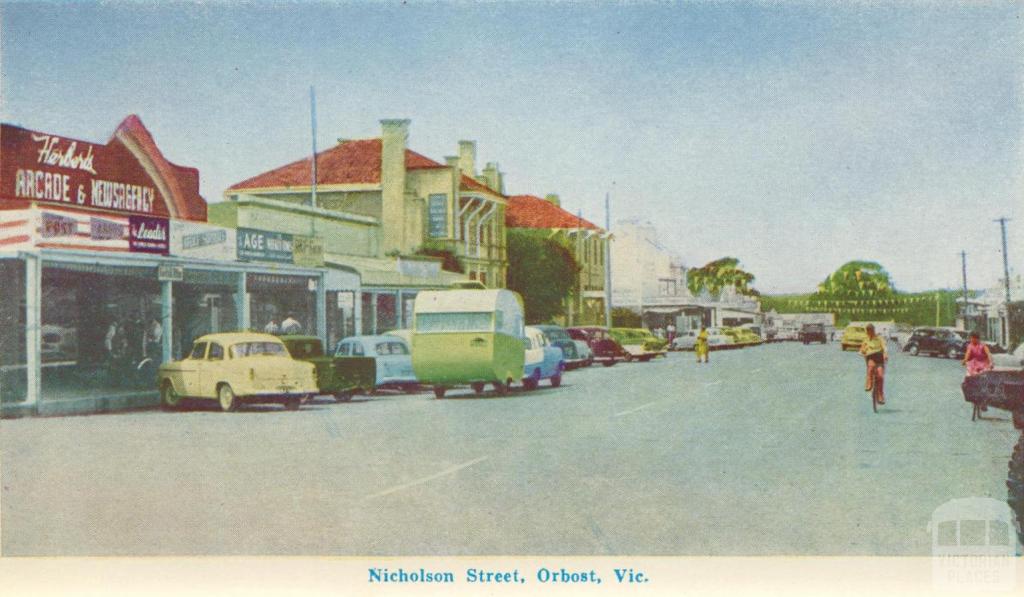 Nicholson Street, Orbost, 1964