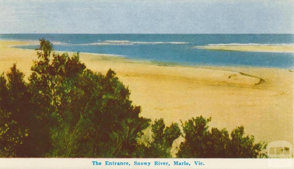 The Entrance, Snowy River, Marlo, 1964