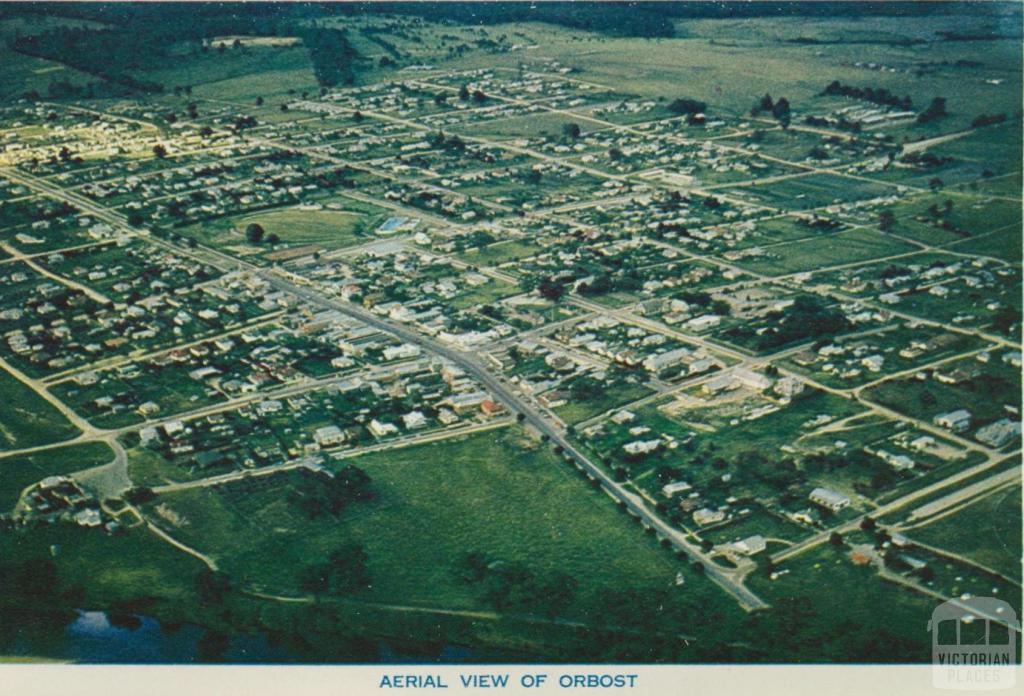 Aerial View of Orbost