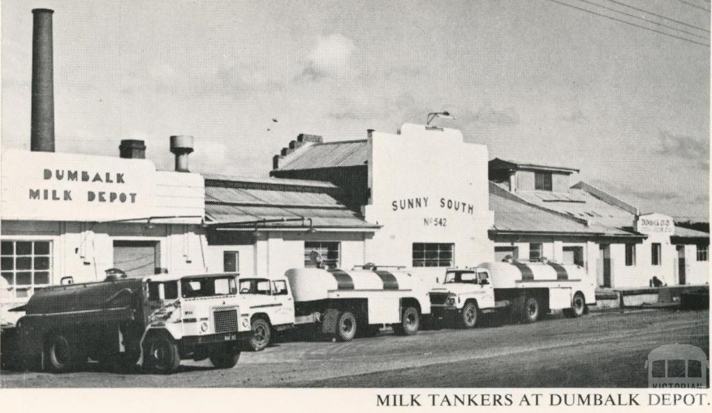 Milk Tankers at Dumbalk Depot