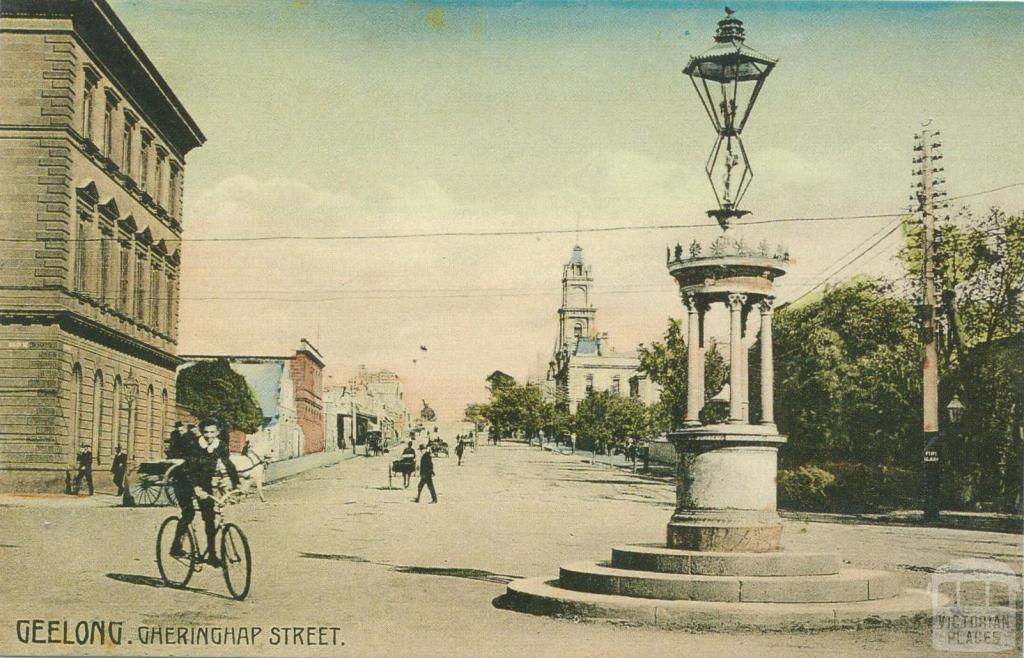 Gheringhap Street, Geelong, 1910