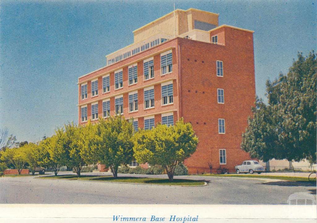 Wimmera Base Hospital, 1965