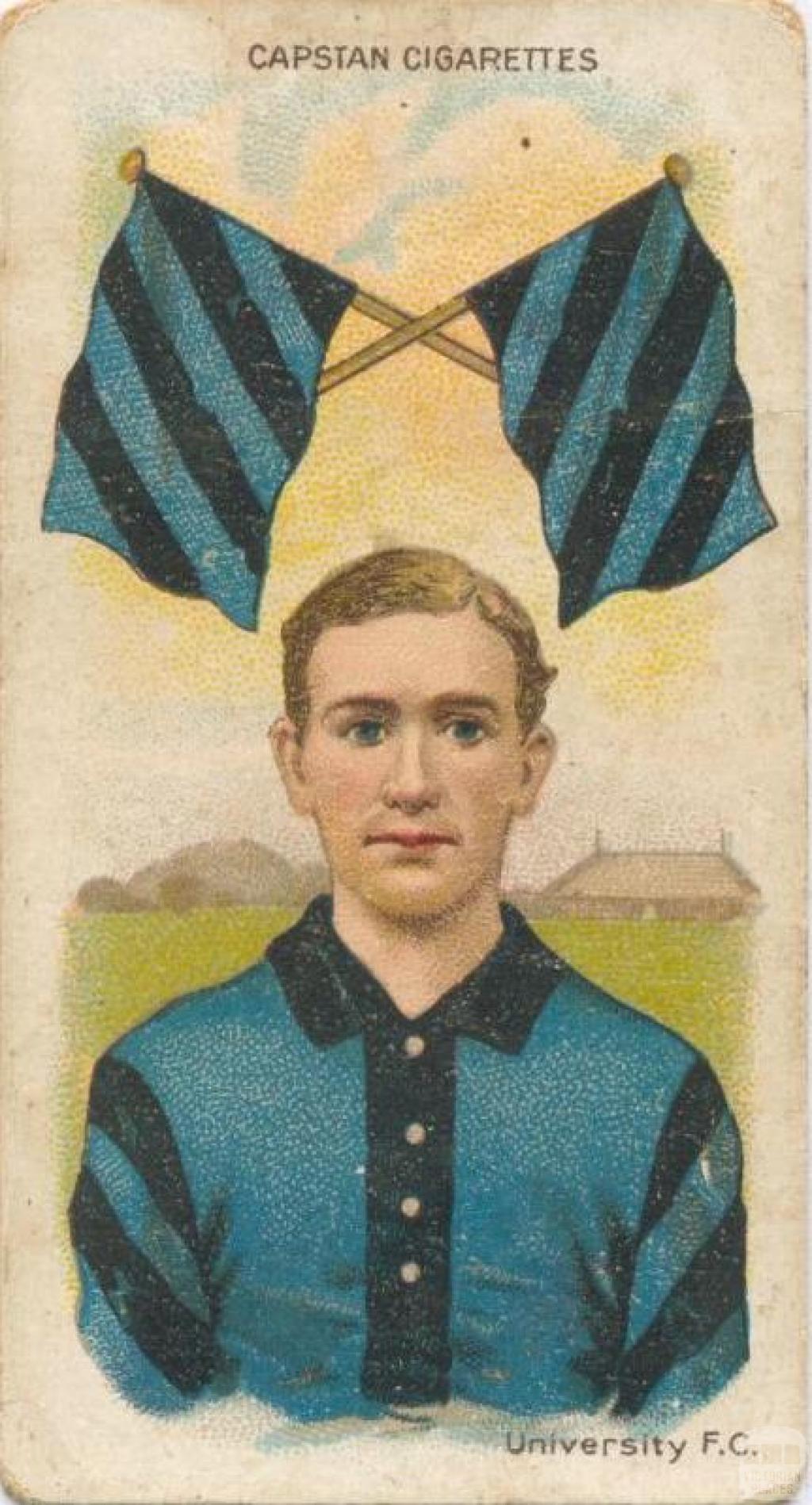 University Football Club, Capstan Cigarettes Card