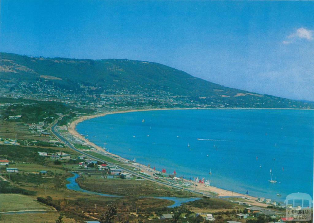Safety Beach and Arthur's Seat from Mt Martha