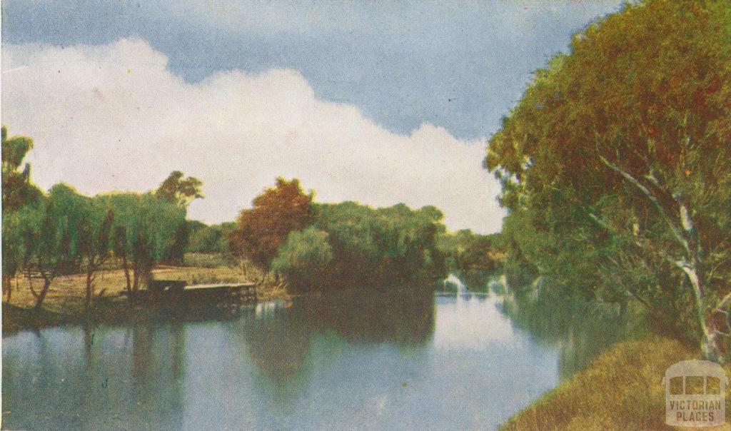 Latrobe River, Sale, 1956