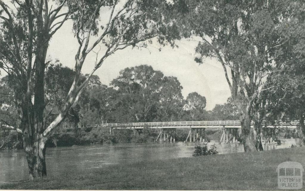 Bridge over the Goulburn River, Seymour