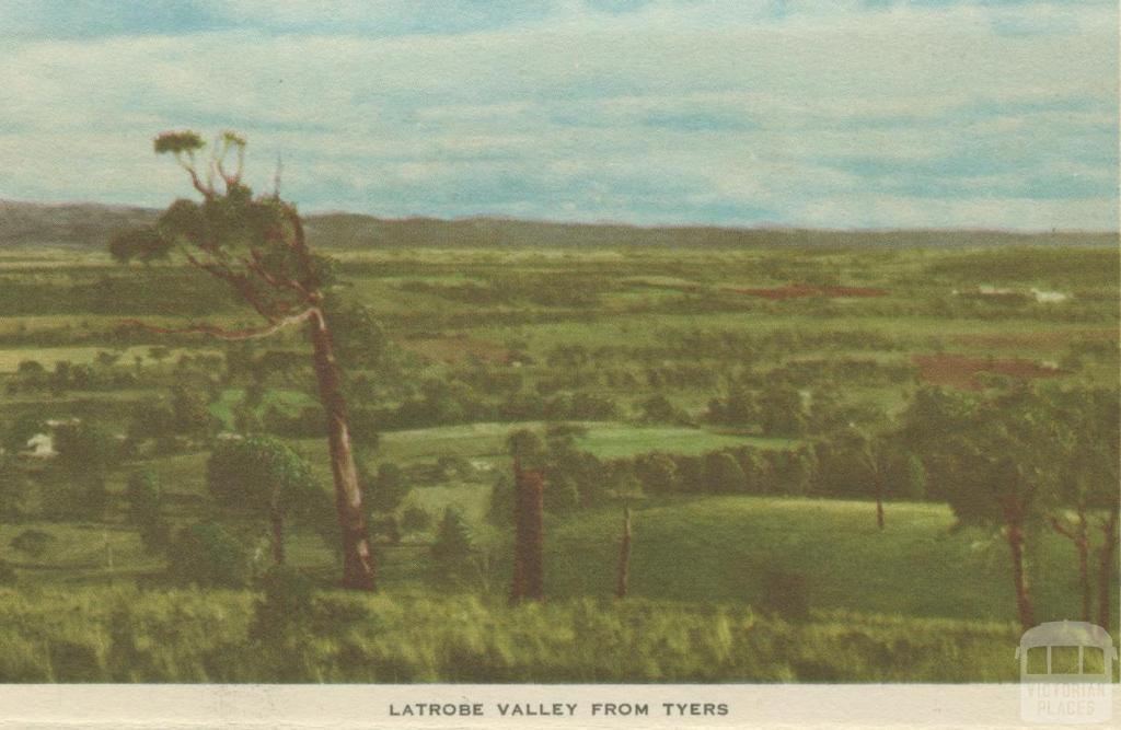 Latrobe Valley from Tyers