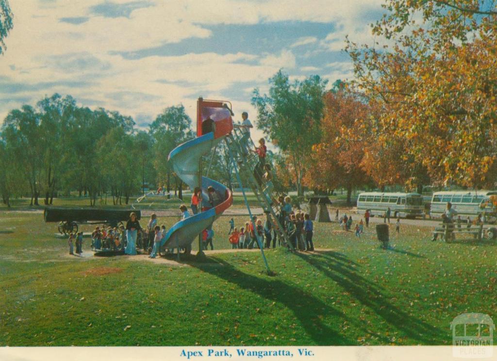 Apex Park, Wangaratta, 1985