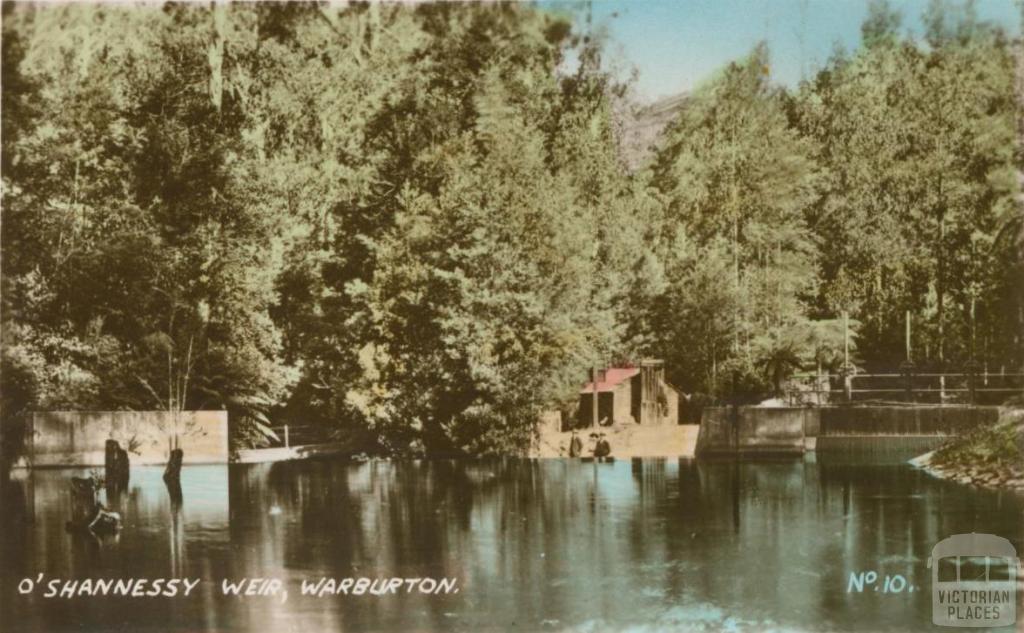 O'Shannessy Weir, Warburton