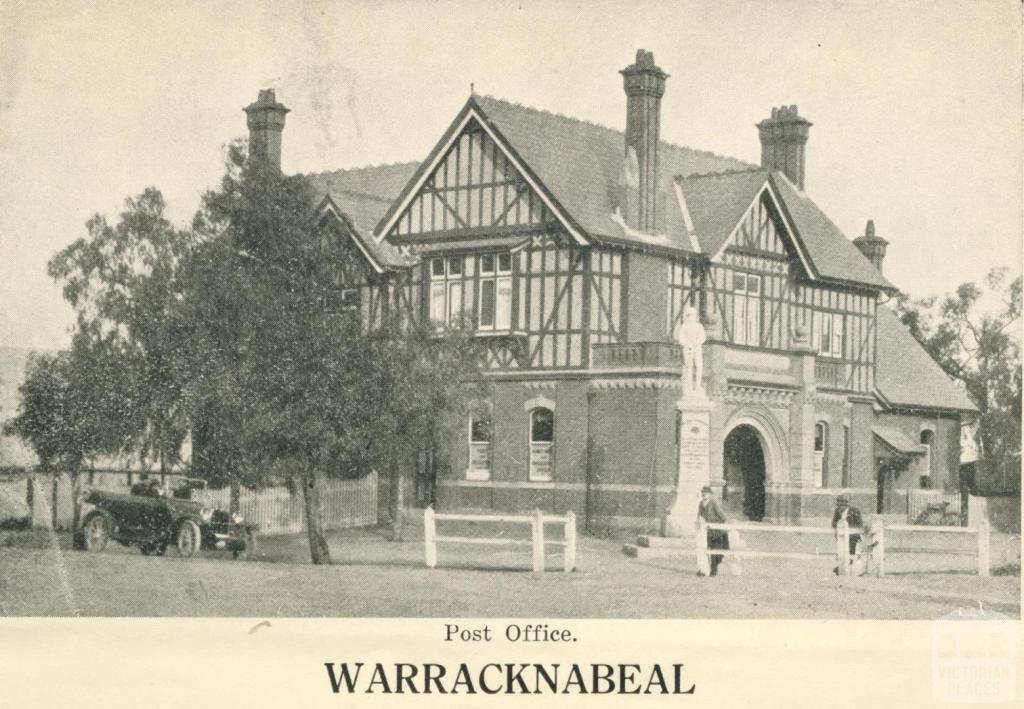 Post Office, Warracknabeal, 1925