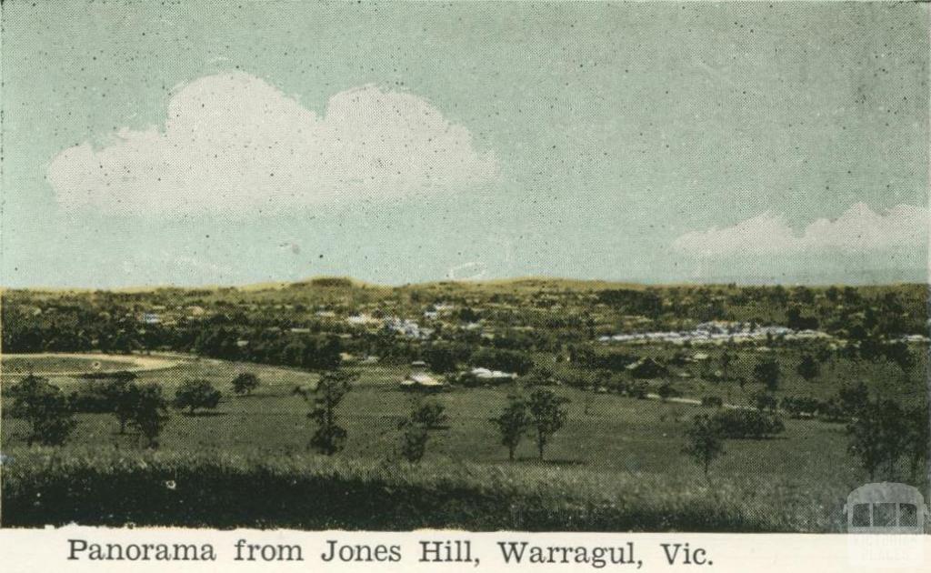 Panorama from Jones Hill, Warragul