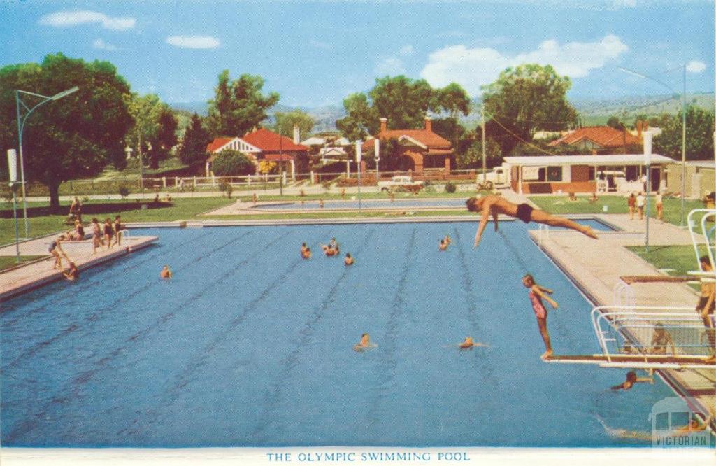 The Olympic Swimming Pool, Wodonga, 1965