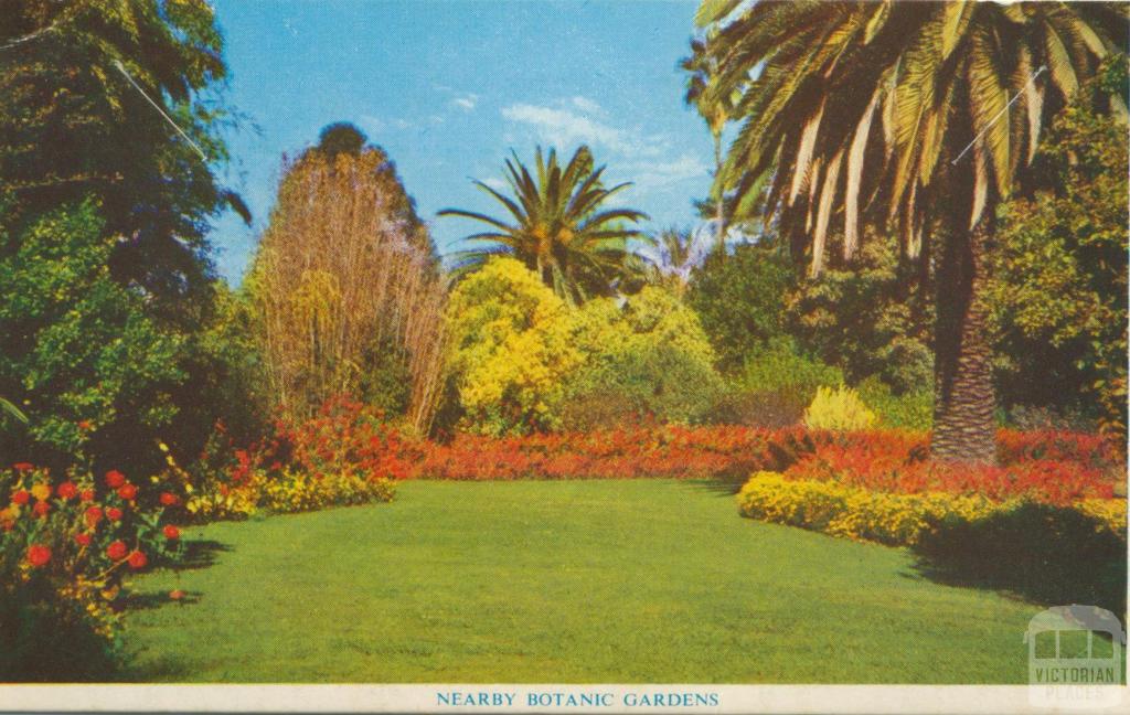 Nearby Botanic Gardens, Wodonga, 1965