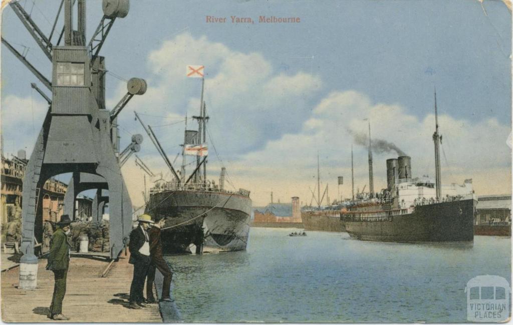 River Yarra, Melbourne, 1975