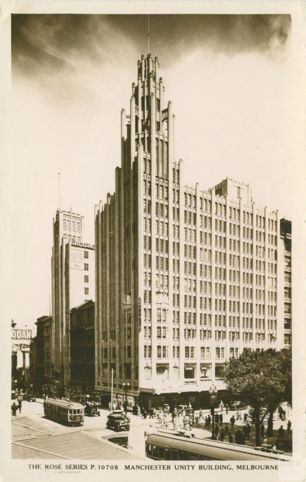 Manchester Unity Building , Melbourne, 1932