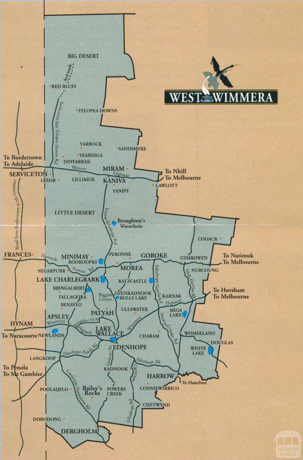 Map West Wimmera