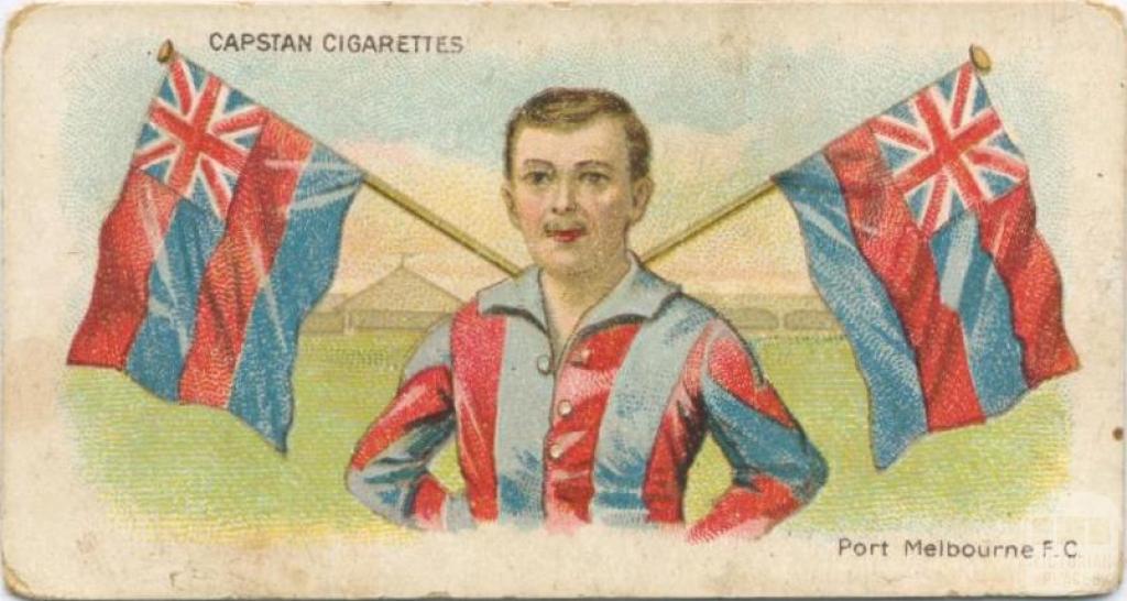 Port Melbourne Football Club, Capstan Cigarettes Card