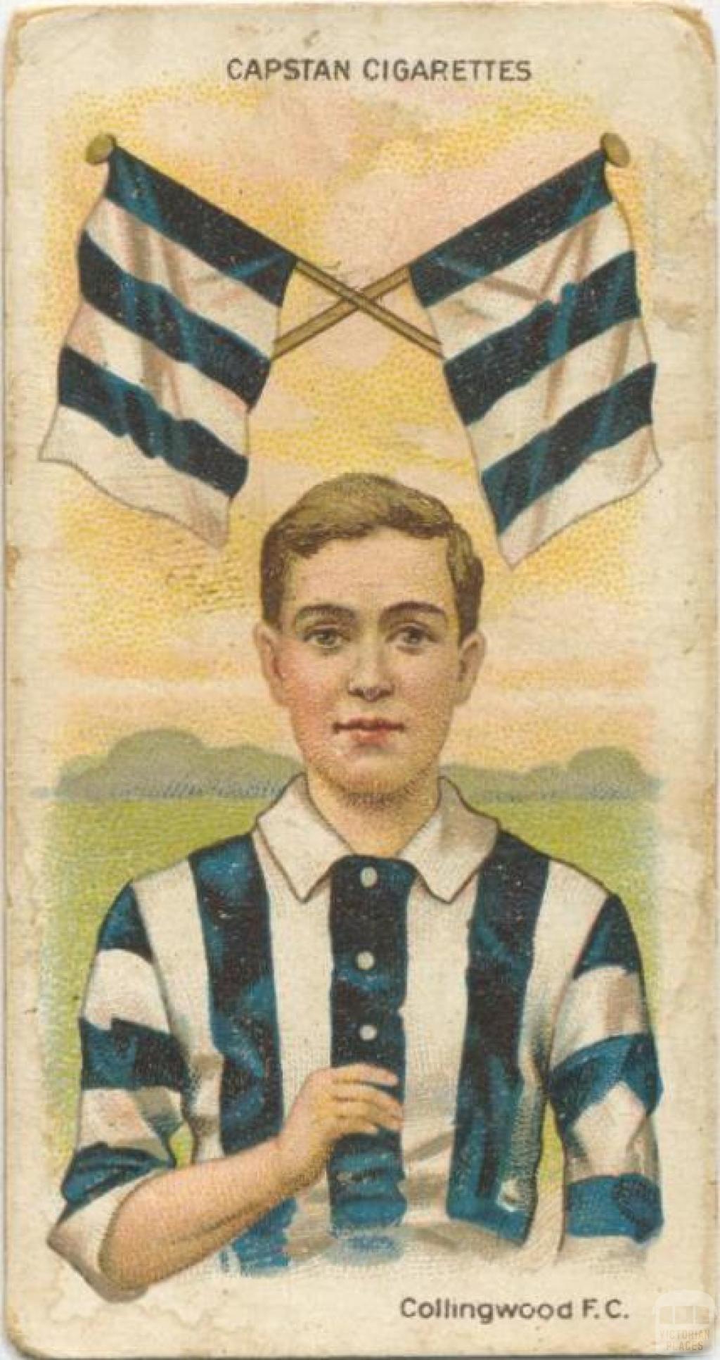 Collingwood Football Club, Capstan Cigarettes Card