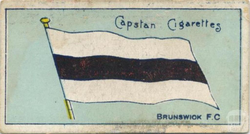 Brunswick Football Club, Capstan Cigarettes Card