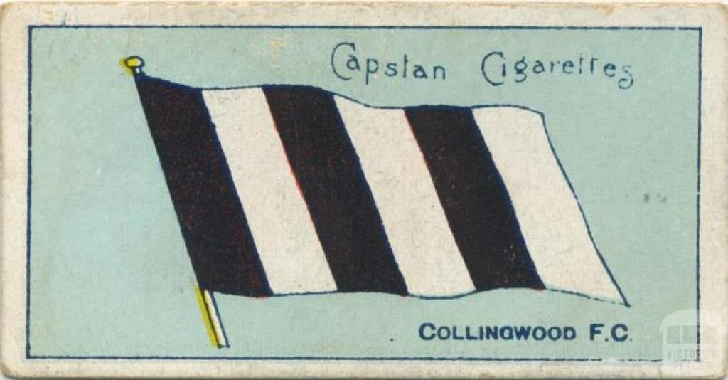 Collingwood Football Club, Capstan Cigarettes Card